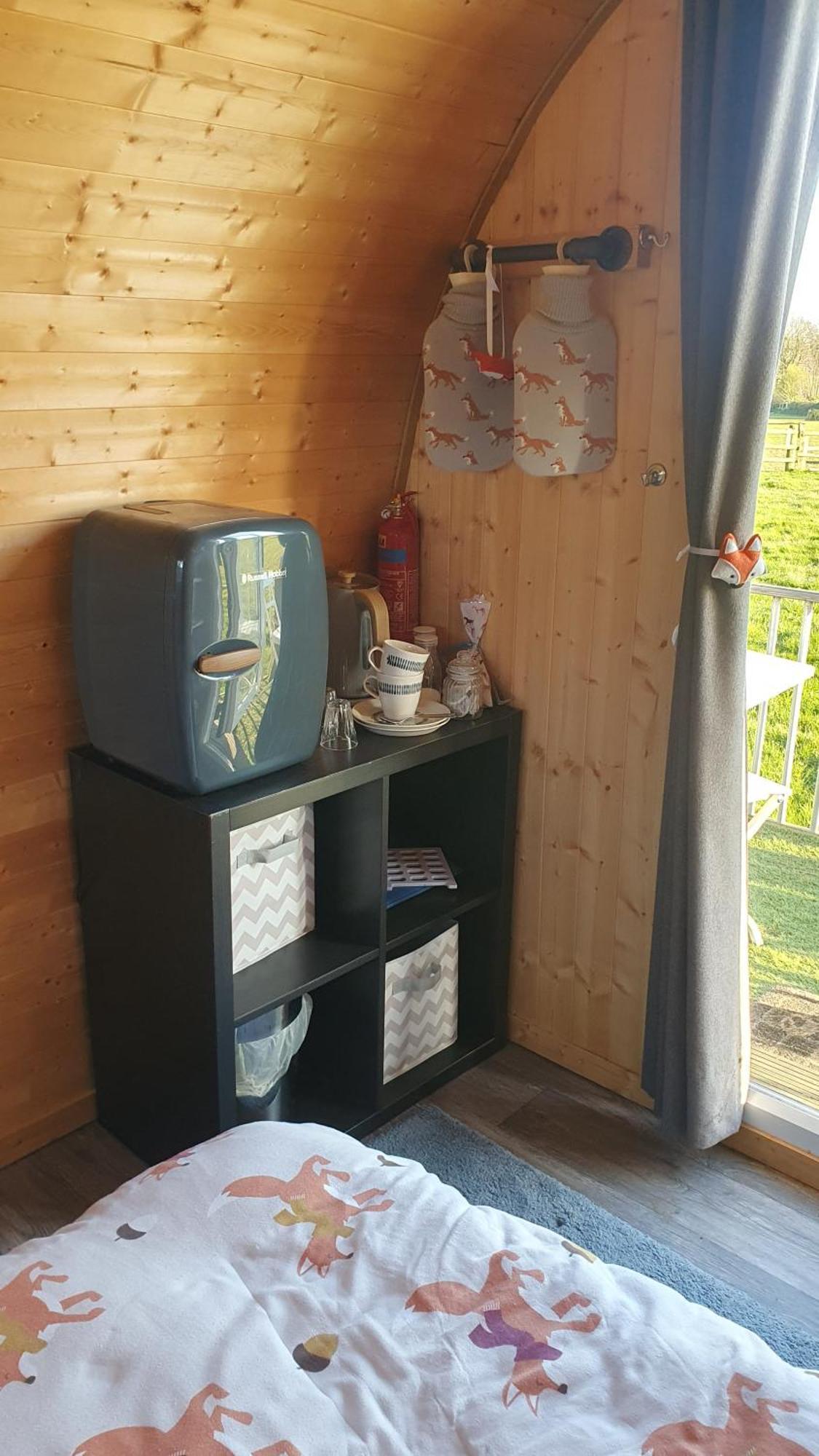 The Fox Pod At Nelson Park Riding Centre Ltd Glamping Pod Birchington, Ramsgate, Margate, Broadstairs, Also Available We Have The Pony Pod And Trailor Escapes Converted Horse Box Birchington-on-Sea